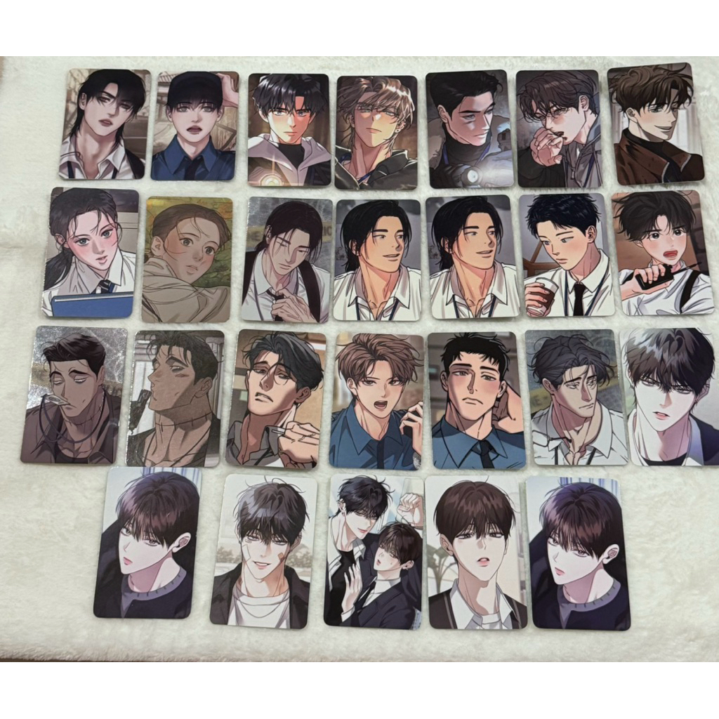 [พร้อมส่ง/แท้] 💫 การ์ด ตำรวจ Lezhin Daybreak มันฮวาเกาหลี