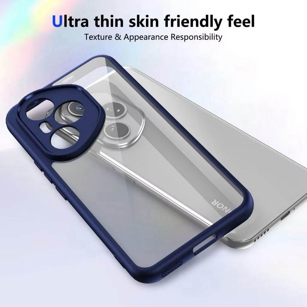 เคสขอบสีใช้สำหรับ HonorX9D/Honor400pro/Honor400(5G)/Honor400lite/Honor600/Honor600lite