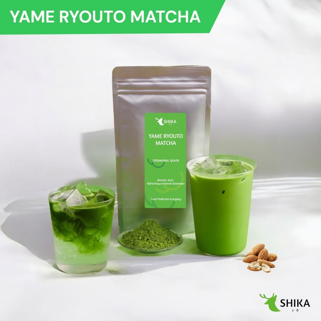 SHIKA MATCHA | YAME RYOUTO CEREMONIAL MATCHA ยาเมะ เรียวโตะ เกรดพิธีการ มัทฉะ 🌱 ผงมัทฉะแท้ 100%