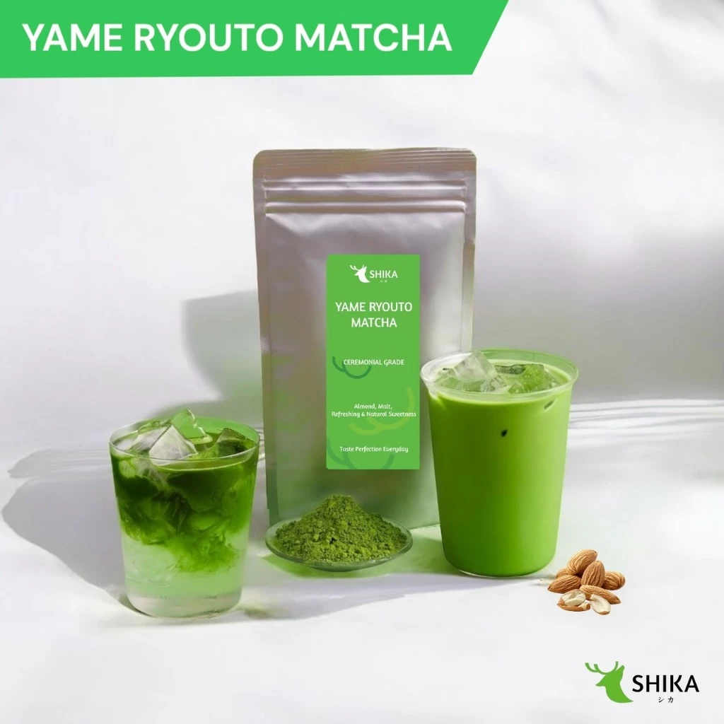 SHIKA MATCHA | YAME RYOUTO CEREMONIAL MATCHA ยาเมะ เรียวโตะ เกรดพิธีการ มัทฉะ 🌱 ผงมัทฉะแท้ 100%