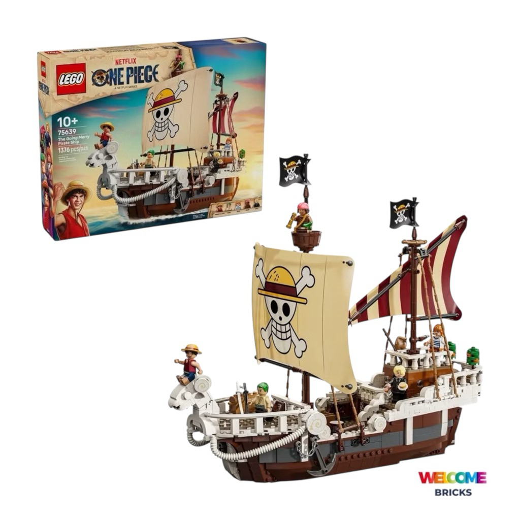 Lego One Piece 75639 The Going Merry Pirate Ship 🥰🥰🥰เลโก้ ของแท้ กล่องสวย ของใหม่ 100%