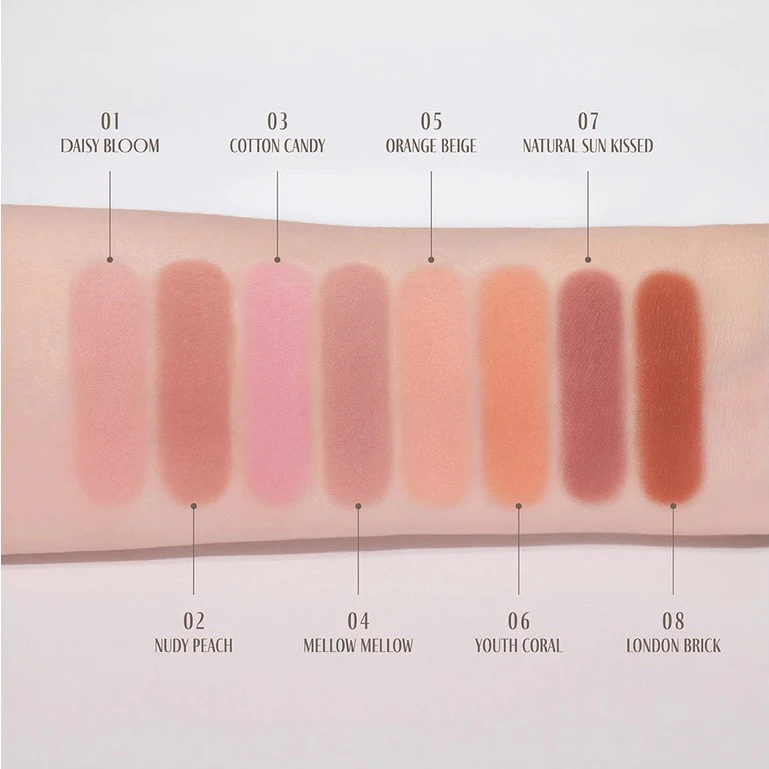 SUPERMOM Fluffy Face Blusher บลัชออนเนื้อฟลัฟฟี่ ปัดแก้มนุ่ม thumbnail 9