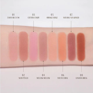 ถูก/แท้/มีไลฟ์ บลัชออน Supermom Fluffy Face Blusher ซุปเปอร์มัม ปัดแก้ม แก้มสวย ละมุน เนื้อนุ่ม สีชัด ติดทน