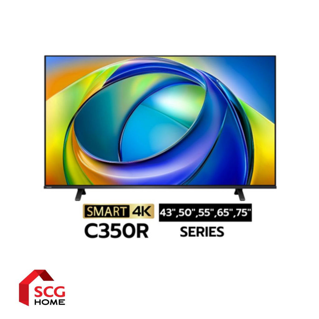 TOSHIBA TV C350RP ทีวี 43-75 นิ้ว Gaming TV 4K 60HZ VIDAA รุ่น C350RP