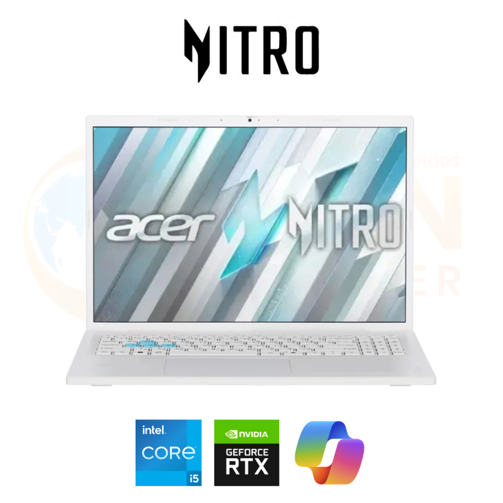 ACER NITRO LITE 16 NL16-71G-561H NOTEBOOK (โน้ตบุ๊ค) INTEL CORE I5-13420H / RTX 4050 / 16GB / 512GB 