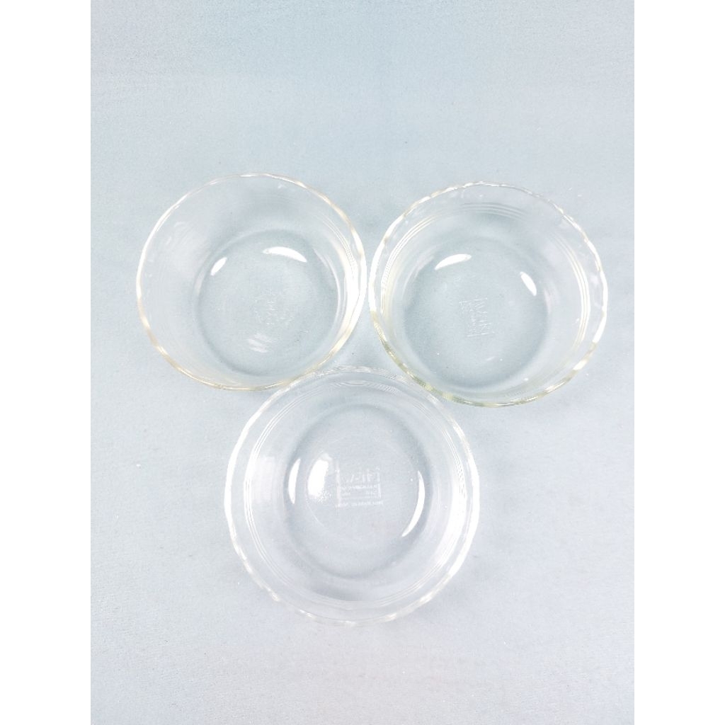 Pyrex/ Iwaki ชามแก้วทนความร้อนสูง