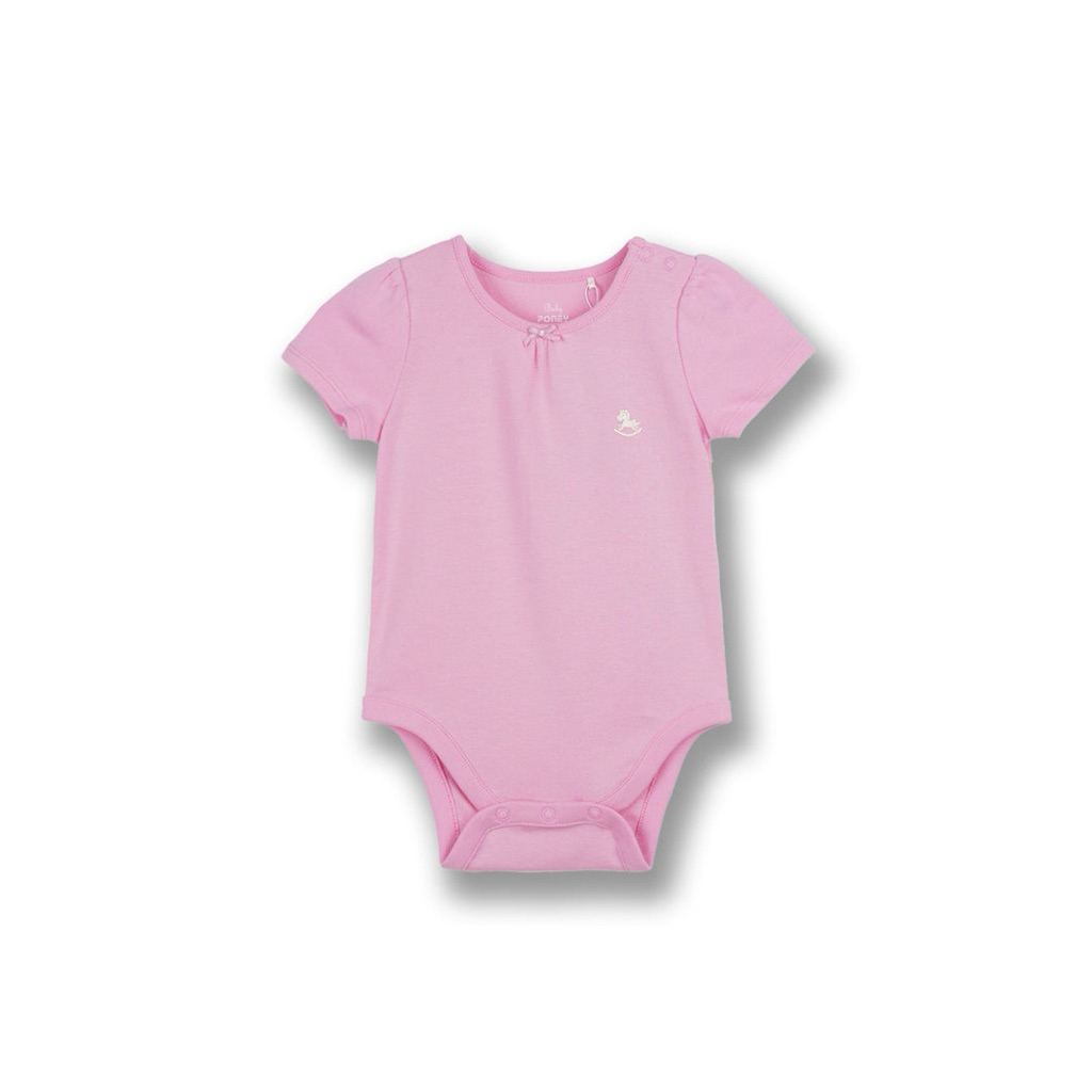 PONEY BABY SHORT SLEEVE BODYSUIT ชุดสำหรับเด็ก 612