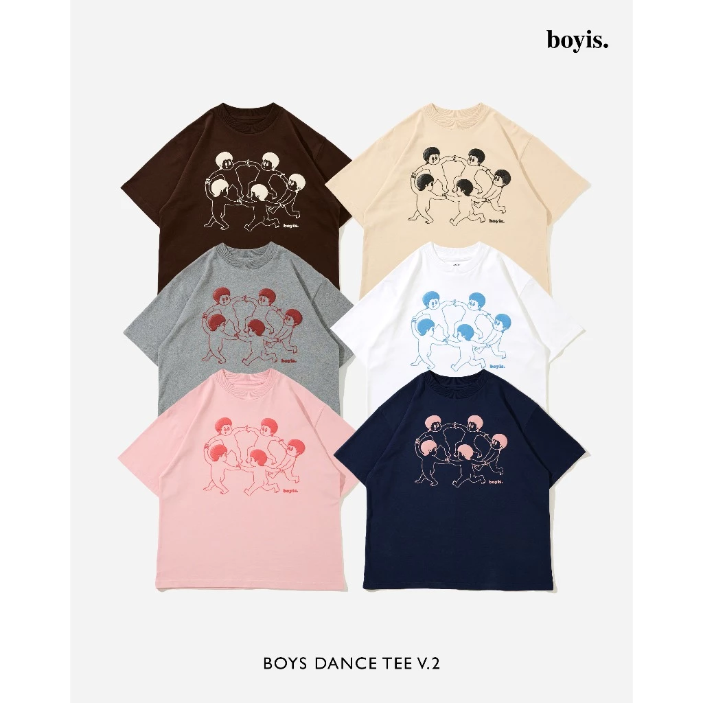 Boyis - เสื้อยืด BOYS DANCE T-shirt