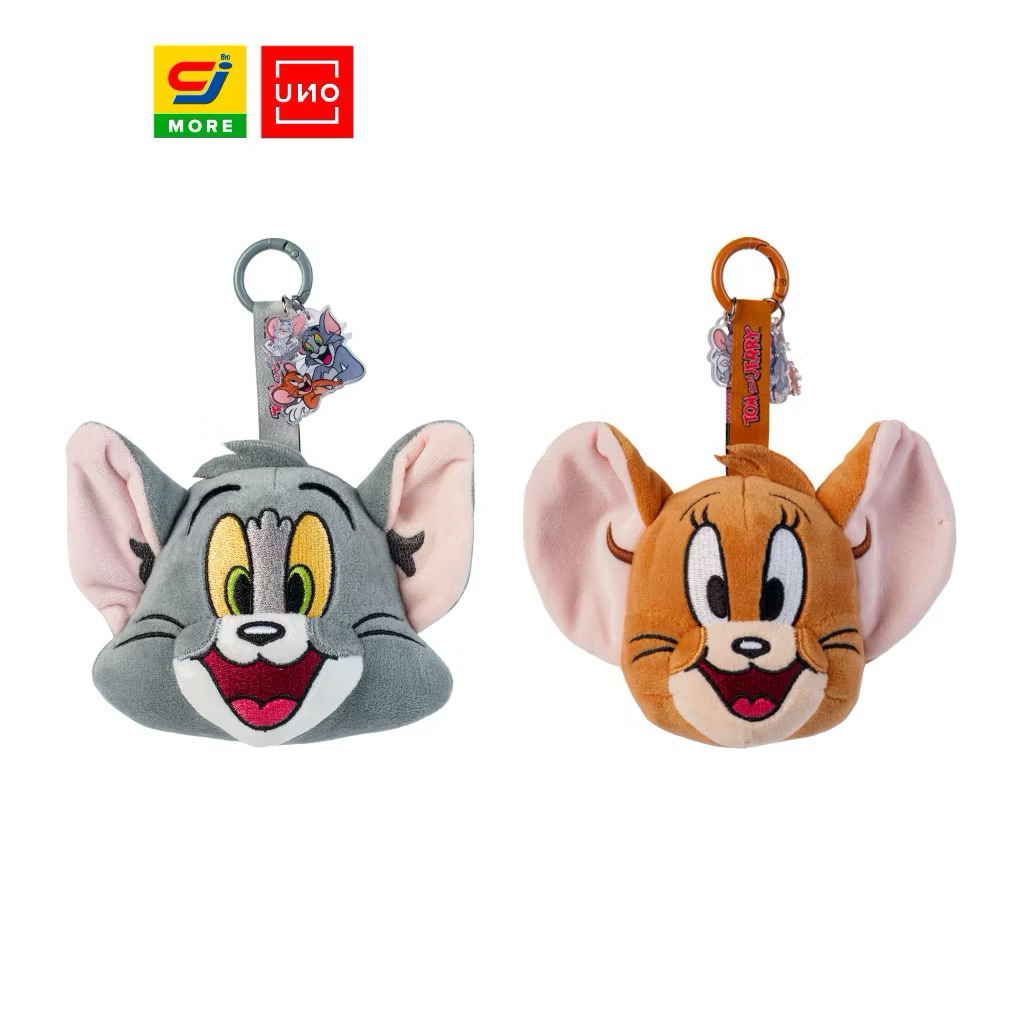 (พร้อมส่ง/New/ของแท้💯) พวงกุญแจตุ๊กตา Tom and Jerry