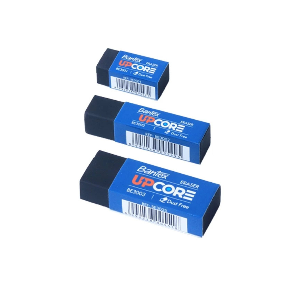 Bantex ยางลบ ยางลบดินสอ สีดำ ขนาด 32 มม 60 มม ลบสะอาด เครื่องเขียน Eraser