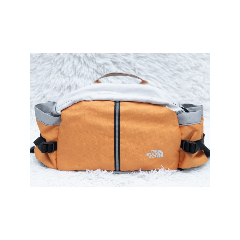 กระเป๋าคาดเอว/คาดอก The North Face (สีส้ม/เทา)