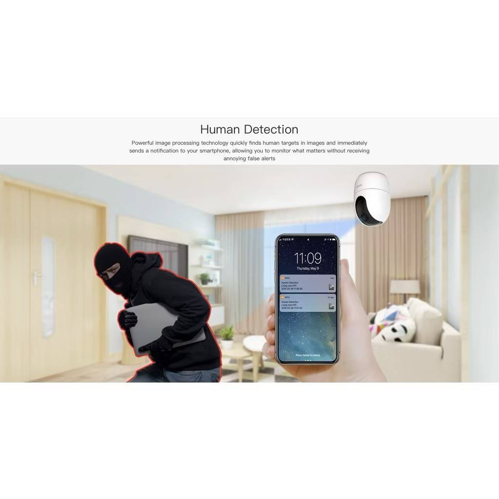 IMOU A2 3MP  กล้องวงจรปิด Wi-Fi ตอบโต้หมุนได้355 องศา กล้องติดภายใน - รูปที่ 3