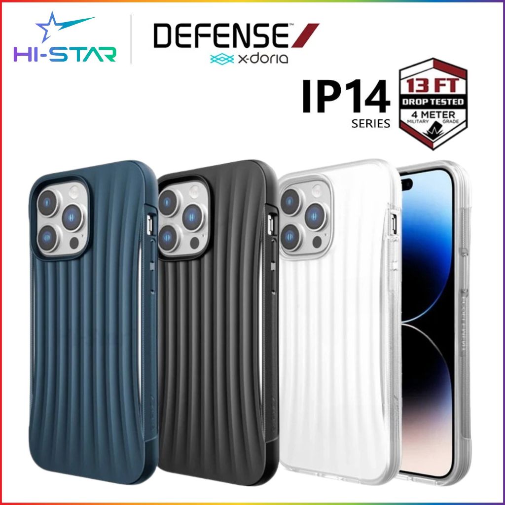 X-Doria Defense Fringe เคสกันกระแทก 3 เมตร ข่องแท้ IP14 14plus 14promax 14pro