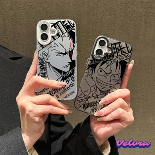 One Piece แฟชั่นแอนิเมชั่น เคสโทรศัพท์ For iPhone 17 13 15 11 14 12 Pro Max 7Plus 8 14 7Plus 15 Plus XS X Max แนวโน้มเคส