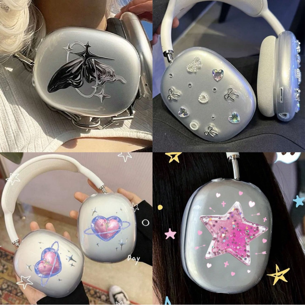 เคสหูฟัง Airpods **มีหลายแบบ** ตะกร้าver.2 เคสใส แบบนิ่ม สําหรับ Apple Airpods Max