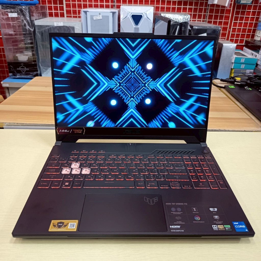ASUS TUF GAMING F15 FX507ZC4-HN081W สภาพเครื่อง 95%  ประกัน  J.I.B.   29/03/2026