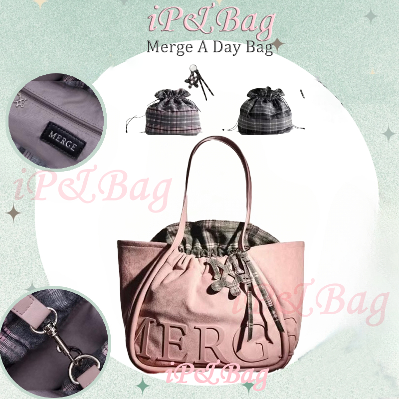 Merge A Day Bag Medium-Suede (พร้อมส่ง)💫 [วันนี้ใช้โค้ดลด20% ลด2000]🔥Edition▫️newรอบ 30/6