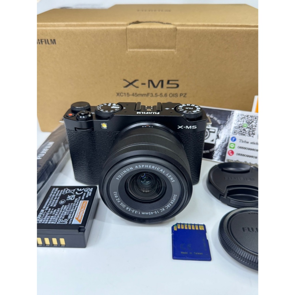 กล้อง fujixm5 xm5 fuji xm5 vlog วิดิโอ ไลฟสด