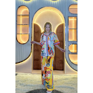 งานผ้าไหมอิตาลีเกรดพรีเมี่ยมค่า   ใส่สบายมาก ผ้าพริ้วๆ ไม่ยั…