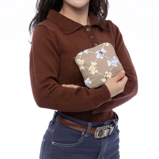 NaRaYa Foldable Shopping Bag กระเป๋าผ้าพับเก็บได้ NB-135B/L