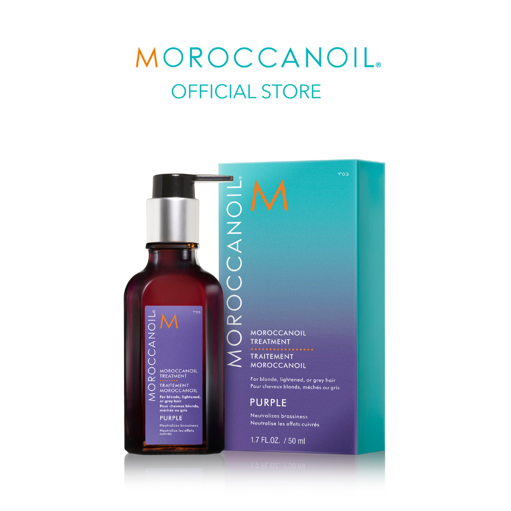 Moroccanoil Treatment Purple 50ml. (โมรอคแคนออย ทรีทเมนท์ ม่วง)