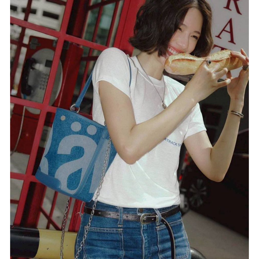 THE BAG MINI DENIM rally.