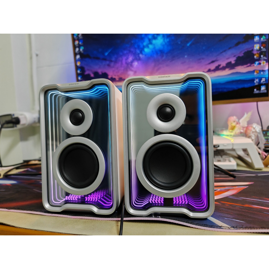 ลำโพงตั้งโต๊ะ Edifier QR30 สีขาว