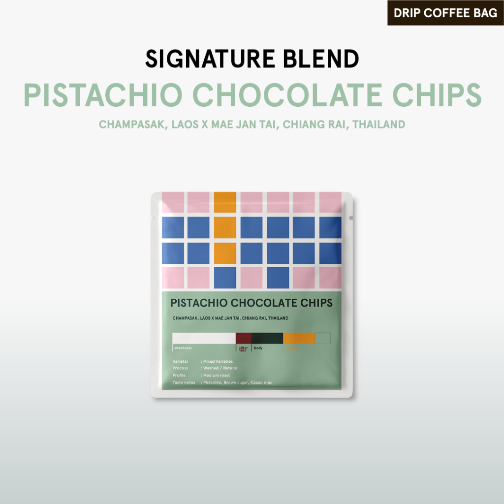 Pistachio Chocolate Chips Drip Bag