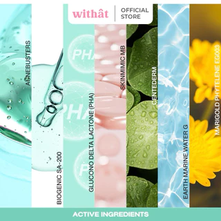 (New) Withat cleansing water 500ml. skin barrier friendly cleansing water acne & pore care cleansing water