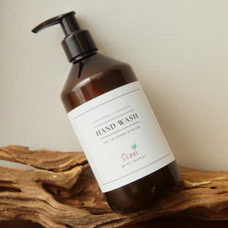Scavi Hand Wash | Lemongrass & Mandarin 340 ml ผลิตภัณฑ์ทำความสะอาดมือ กลิ่นตะไคร้ และส้มแมนดาริน