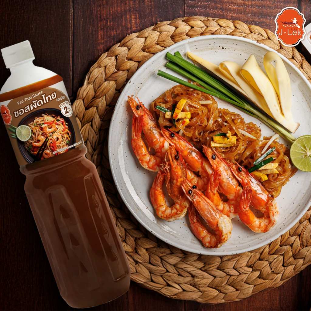 J-Lek (เจ๊เล็ก) ซอสผัดไทย ขนาด 590 กรัม