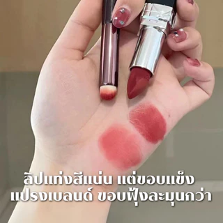 ฝาปิดในตัว กันฝุ่น พกพาง่าย แปรงทาลิปสติก แปรงทาปาก แปรงคอนซีลเลอร์ แปรงแต่งหน้า แปรงลิป แปรงพกพา ขนนุ่ม