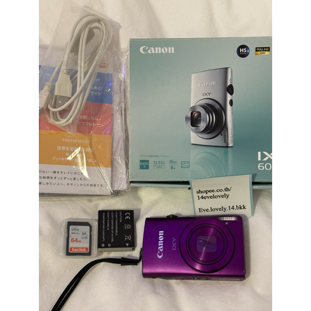 Canon ixy600F มือสองสภาพดี ลดราคา