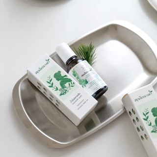 สมุนไพรนางคำ Nangkhamherb น้ำมันนวดสมุนไพร หัวลูกกลิ้งเหล็ก ชุด 1ขวด 30ml