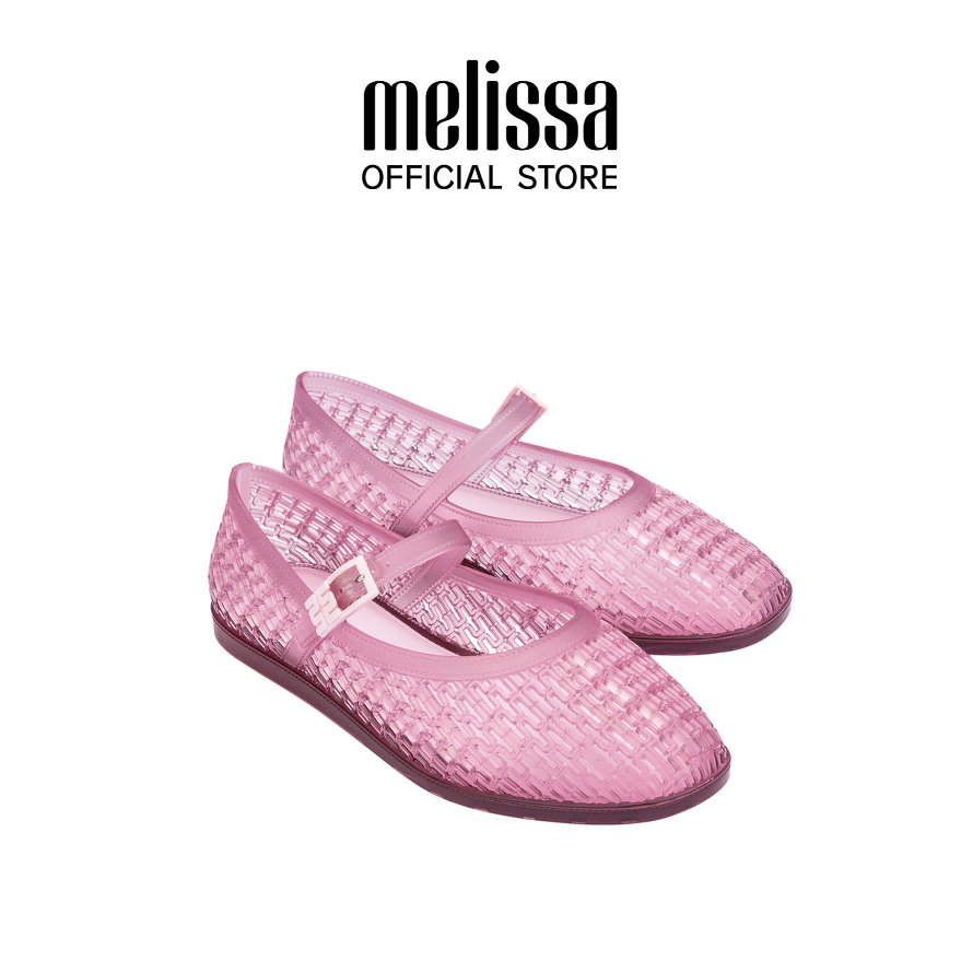 Melissa Harper AD รุ่น 35974 รองเท้าส้นแบน ดีไซน์นูนลายโมโนแกรม