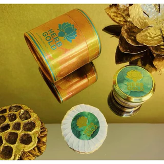 HERB Gold เฮิร์บโกลด์ (กระป๋อง)ครีมสมุนไพร ครีม 10 กรัม สบู่ 1ก้อน