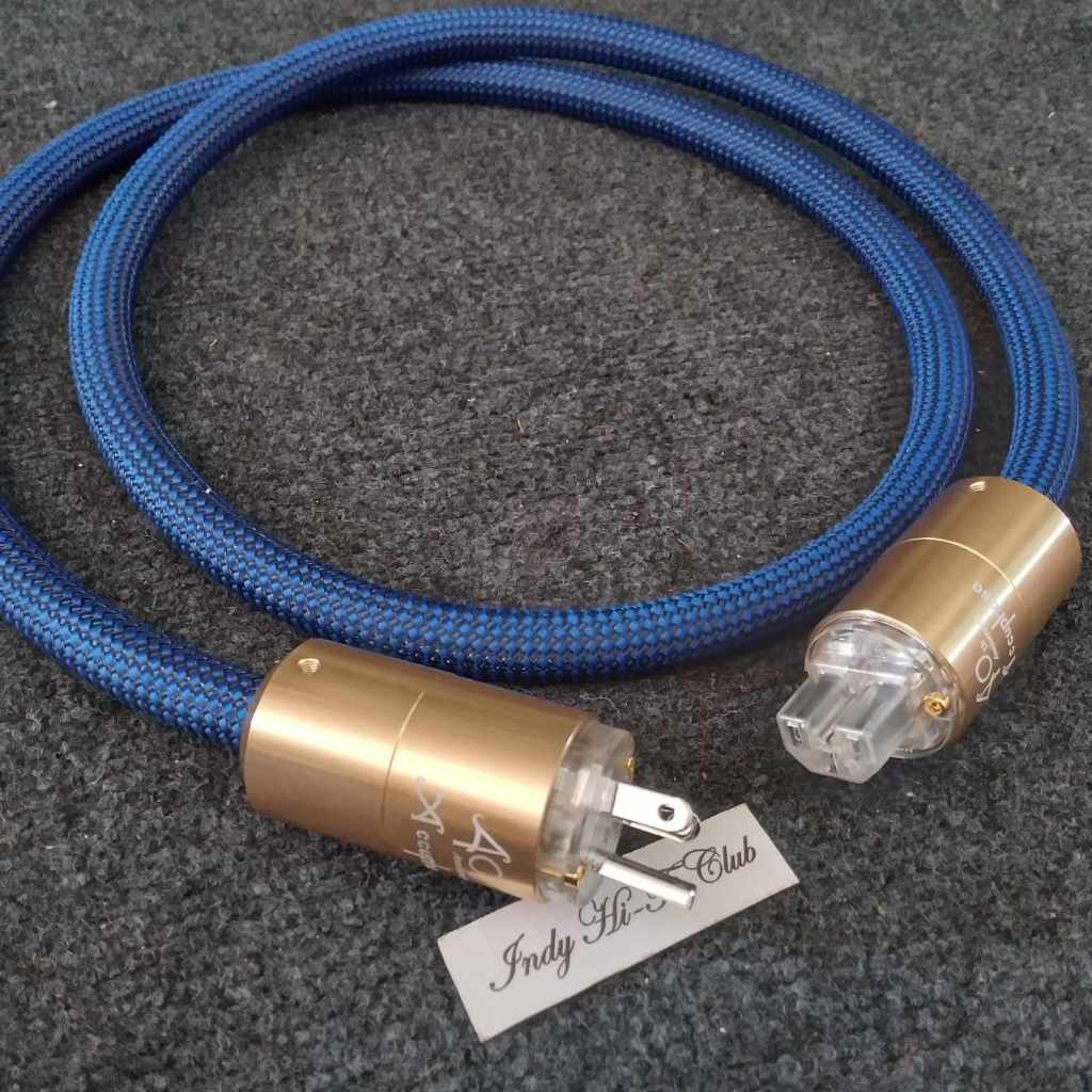 สายไฟ FURUKAWA T1 Super pure copper  หัวท้าย Accuphase ชุบทองและชุบโรเดียม-ปลอกอลูมิเนียมหนาพิเศษ