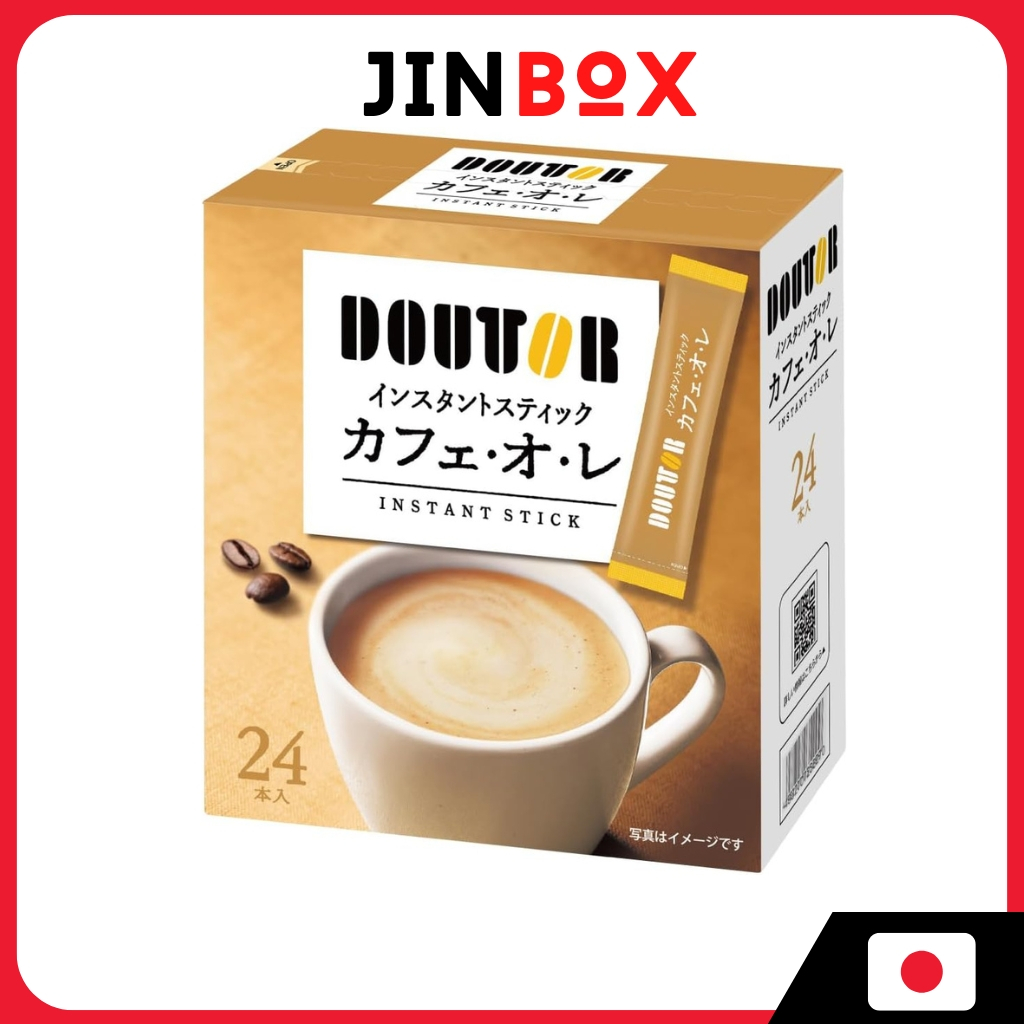 Doutor Coffee Instant Stick Cafe au Lait  กาแฟโดเตอร์ กาแฟสําเร็จรูป คาเฟ่ au Lait