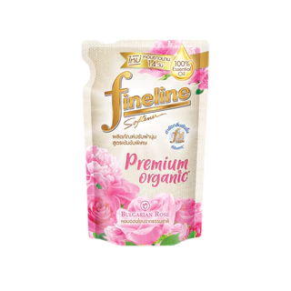 [เลือกสูตรได้] [ยกลัง] Fineline ไฟน์ไลน์ ผลิตภัณฑ์ปรับผ้านุ่ม สูตรเข้มข้น พรีเมี่ยม ออร์แกนิค ถุงเติม 440 มล.x12