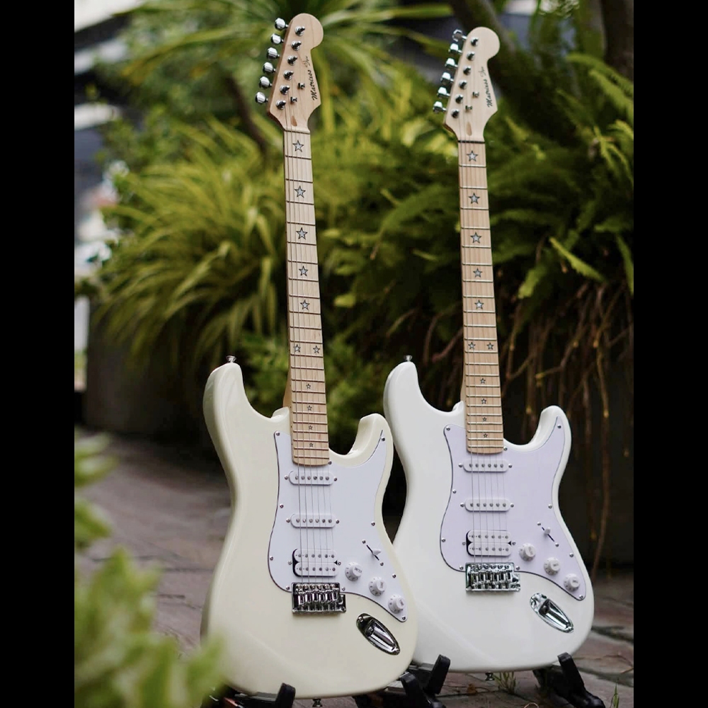 Matrixss กีตาร์ไฟฟ้า คอดาว H-S-S รุ่น ME-330 Star