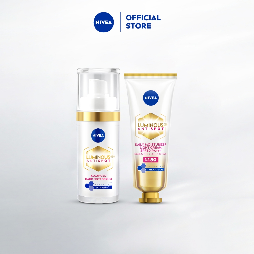 นีเวียลูมินัส630แอนตี้สปอตแอดวานซ์สปอตเซรั่ม30มล.นีเวียลูมินัส630สปอตเคลียร์ซันโพรเทคSPF50พีเอ+++40ม