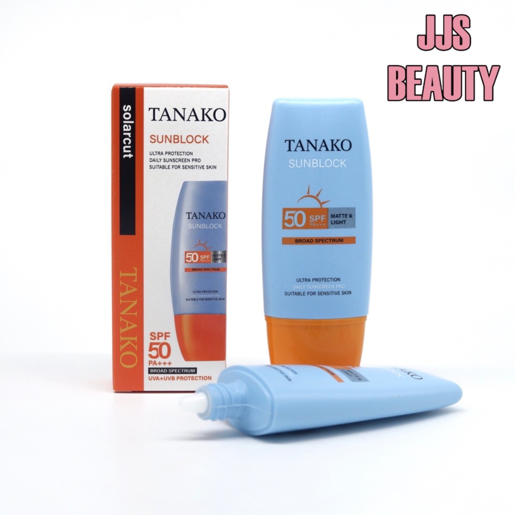[ใหม่] TANAKO Sunblock Cream SPF50 PA+++ ครีมกันแดด ปรับสีผิวสว่างใส สัมผัสสบายผิว no.0510