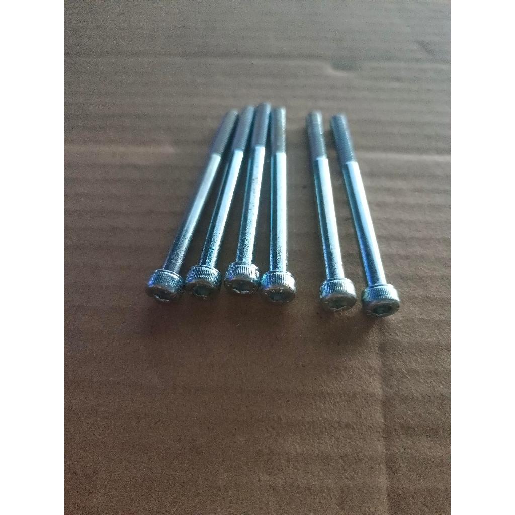 HBS-5X65น็อตหัวจม เกลียวไม่ตลอด M5X65-0.8F สินค้าคงเหลือ/ชิ้น = 138 (PK-C045)