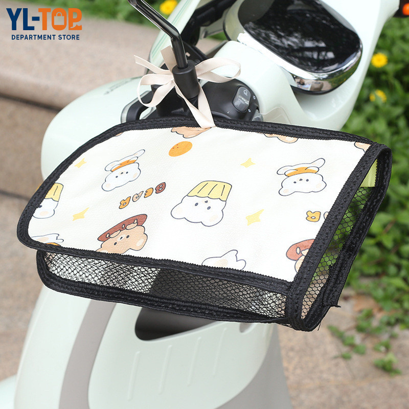 ถุงมือมอเตอร์ไซค์ (1คู่) - ลายน่ารัก กันแดด/ลม/น้ำ G3290