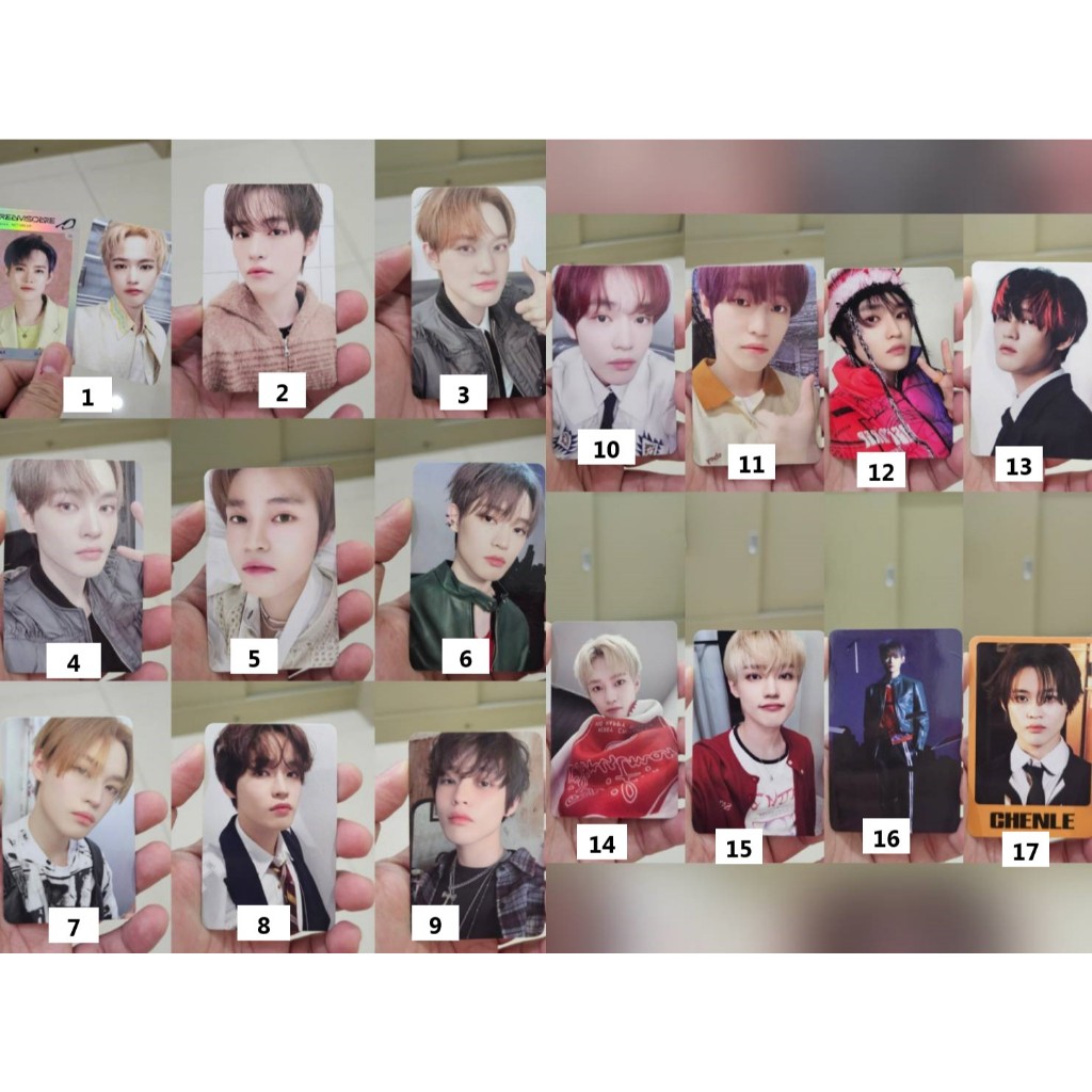 การ์ด NCT DREAM เฉินเล่อ CHENLE การ์ดแกะเองสามารถขอดูรูปเพิ่มเติมได้