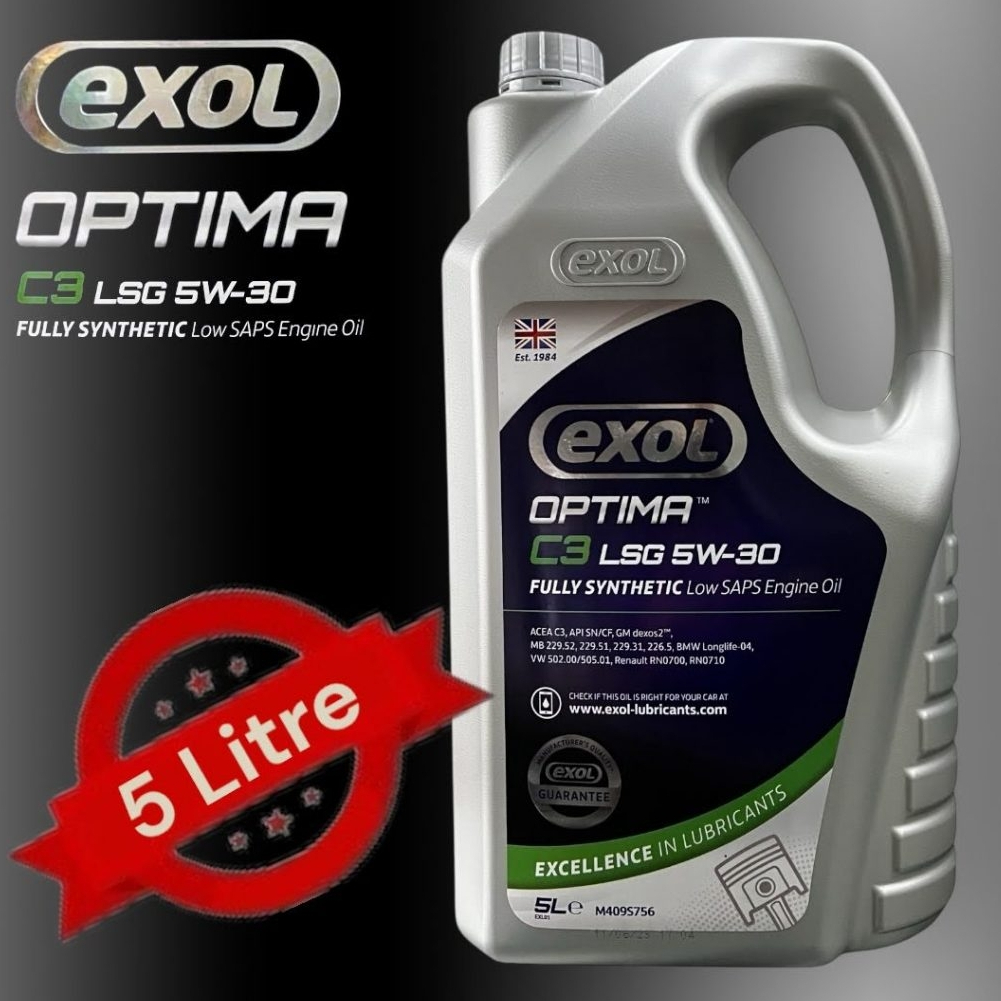 Exol Optima C3 5W-30 Synthetic 5 Litre