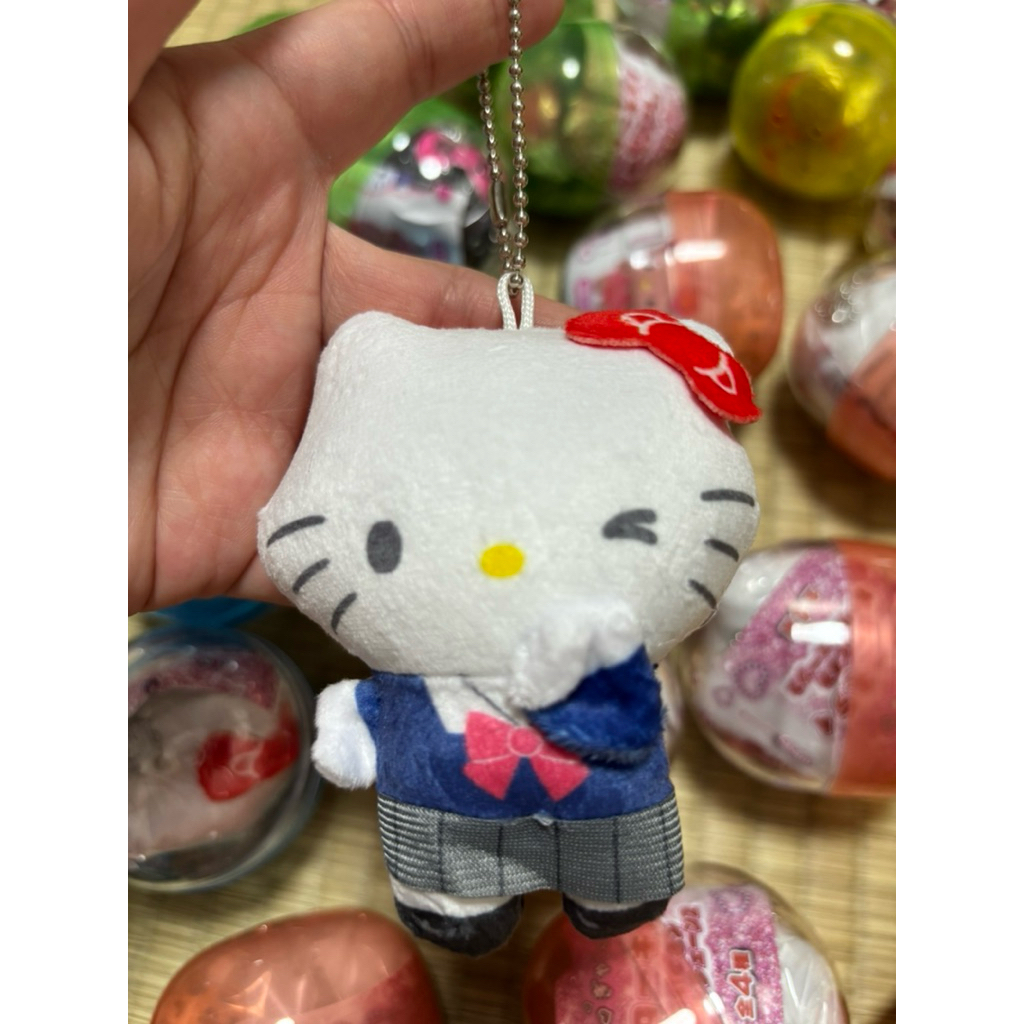 พร้อมส่ง !!! 🇯🇵 [เลือกตัวได้]Gachapon Sanrio Hello Kitty Plush Ball Chain Part.2 set - รูปที่ 4