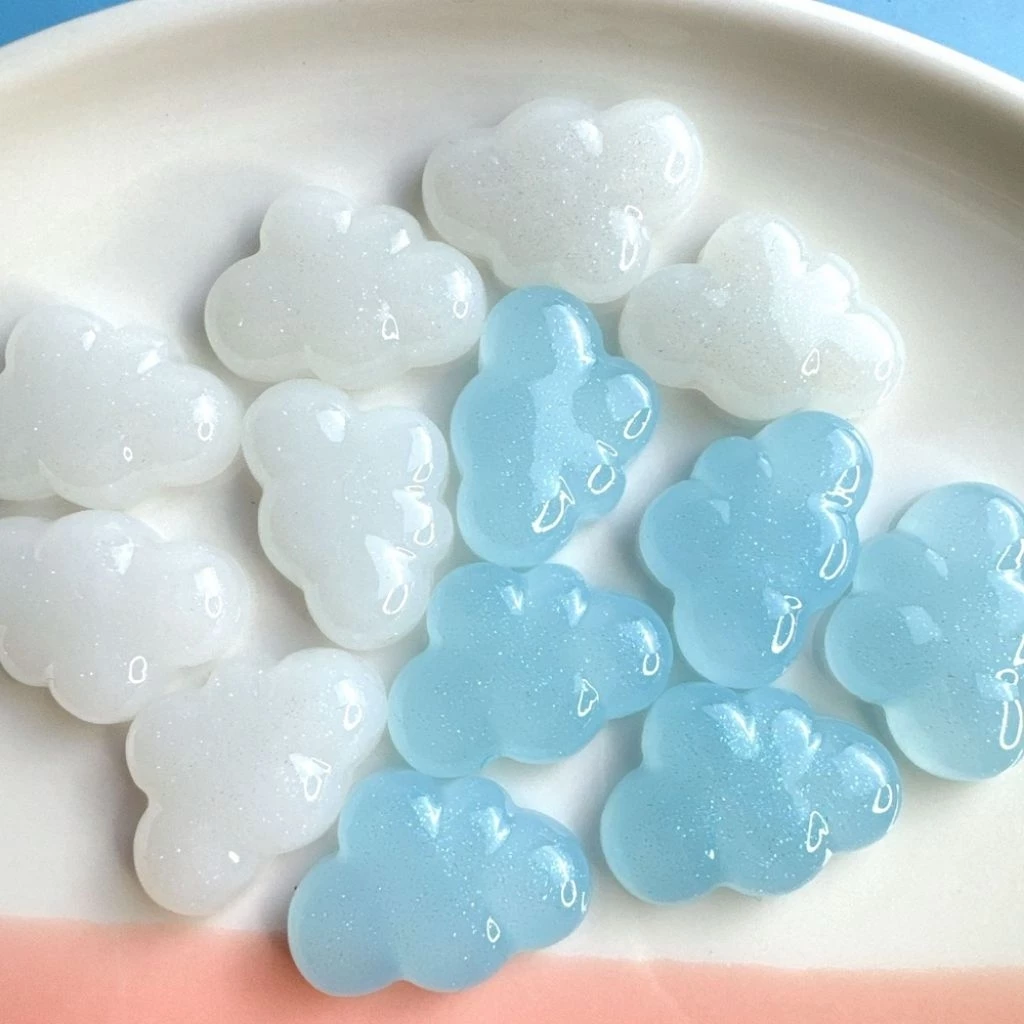 เรซิ่นก้อนเมฆ วิ๊บวับ เรซิ่นจำลองก้อนเมฆ เรซิ่รDiy handmade