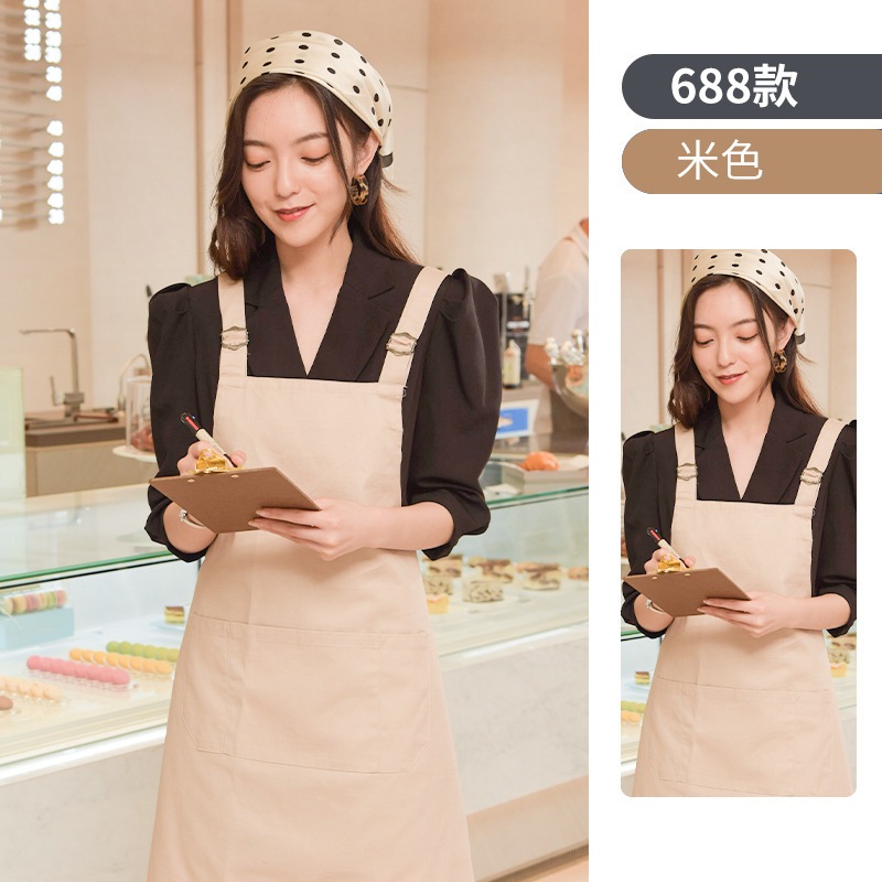 ผ้ากันเปื้อนพรีเมี่ยม ทำครัวทำอาหาร งานโรงแรม ร้านกาแฟ กันนำ้กันนำ้มัน พร้อมส่งจากไทย