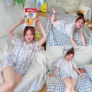 🇹🇭มีส่งด่วน🇹🇭 ชุดนอนOversize โนบรา กระเป๋าหนา2ชั้น